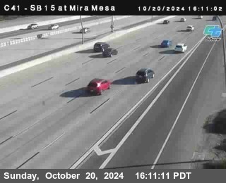 NB 15 at Mira Mesa Blvd