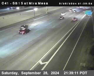 NB 15 at Mira Mesa Blvd