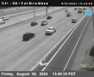 NB 15 at Mira Mesa Blvd