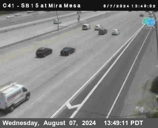 NB 15 at Mira Mesa Blvd