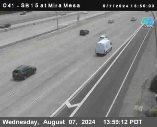 NB 15 at Mira Mesa Blvd