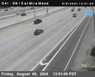 NB 15 at Mira Mesa Blvd