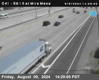 NB 15 at Mira Mesa Blvd