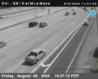 NB 15 at Mira Mesa Blvd