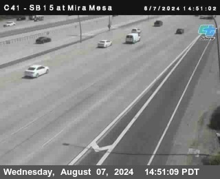 NB 15 at Mira Mesa Blvd