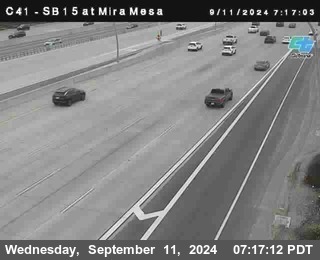 NB 15 at Mira Mesa Blvd