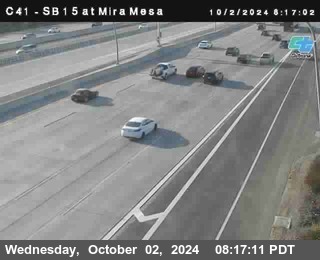 NB 15 at Mira Mesa Blvd