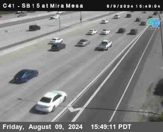 NB 15 at Mira Mesa Blvd