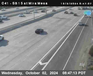 NB 15 at Mira Mesa Blvd