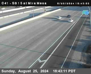 NB 15 at Mira Mesa Blvd