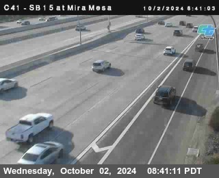 NB 15 at Mira Mesa Blvd