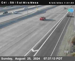 NB 15 at Mira Mesa Blvd