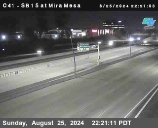 NB 15 at Mira Mesa Blvd