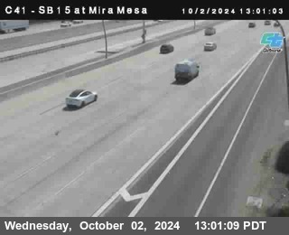 NB 15 at Mira Mesa Blvd