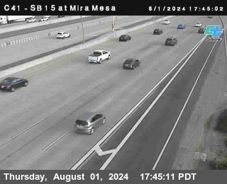 NB 15 at Mira Mesa Blvd