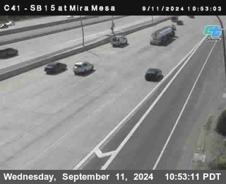 NB 15 at Mira Mesa Blvd