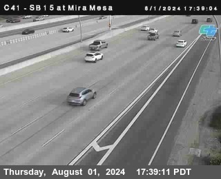 NB 15 at Mira Mesa Blvd