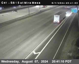 NB 15 at Mira Mesa Blvd