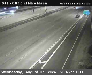 NB 15 at Mira Mesa Blvd