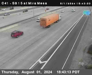 NB 15 at Mira Mesa Blvd