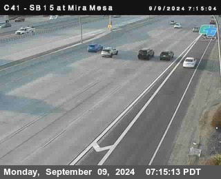 NB 15 at Mira Mesa Blvd