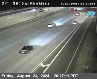 NB 15 at Mira Mesa Blvd