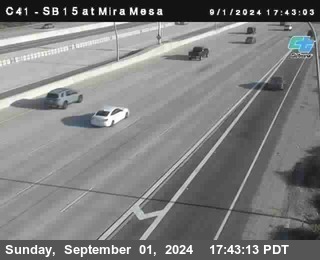 NB 15 at Mira Mesa Blvd