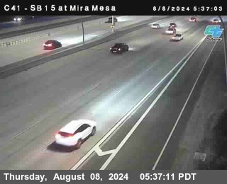 NB 15 at Mira Mesa Blvd