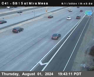 NB 15 at Mira Mesa Blvd