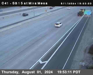 NB 15 at Mira Mesa Blvd