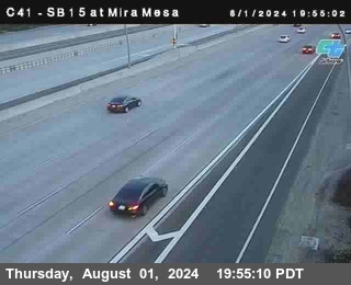 NB 15 at Mira Mesa Blvd