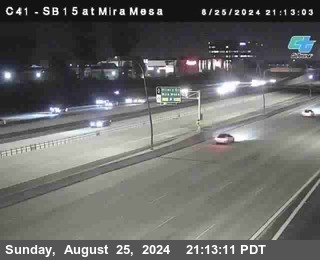 NB 15 at Mira Mesa Blvd