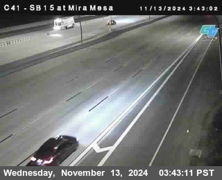 NB 15 at Mira Mesa Blvd