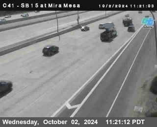 NB 15 at Mira Mesa Blvd