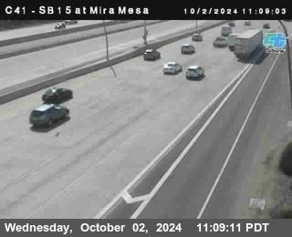 NB 15 at Mira Mesa Blvd