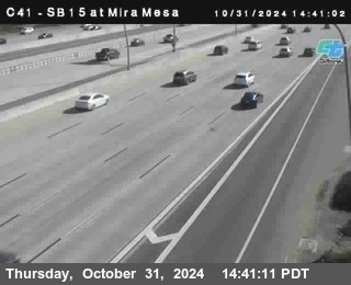 NB 15 at Mira Mesa Blvd