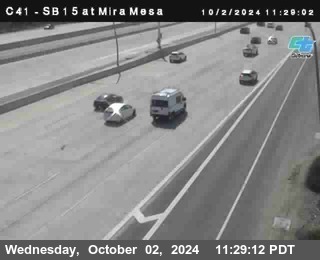 NB 15 at Mira Mesa Blvd