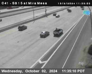 NB 15 at Mira Mesa Blvd