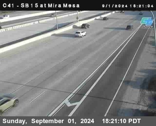 NB 15 at Mira Mesa Blvd