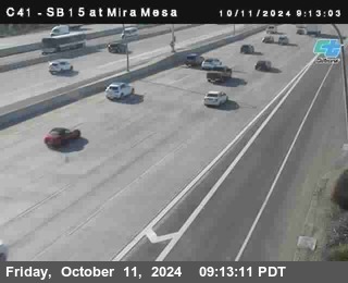 NB 15 at Mira Mesa Blvd