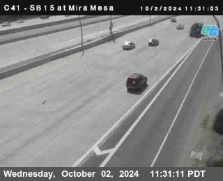 NB 15 at Mira Mesa Blvd