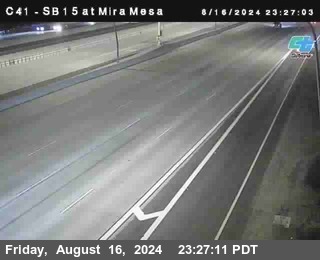 NB 15 at Mira Mesa Blvd