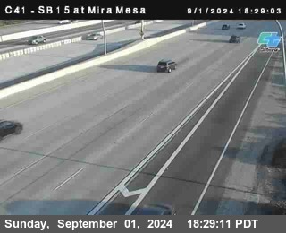 NB 15 at Mira Mesa Blvd