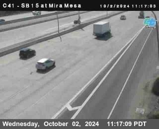 NB 15 at Mira Mesa Blvd