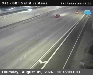 NB 15 at Mira Mesa Blvd