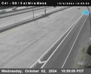 NB 15 at Mira Mesa Blvd