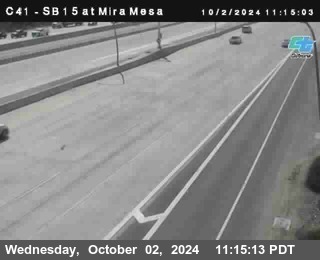 NB 15 at Mira Mesa Blvd