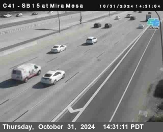 NB 15 at Mira Mesa Blvd