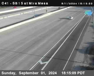 NB 15 at Mira Mesa Blvd