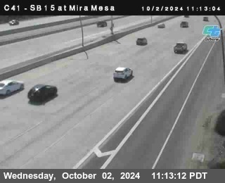 NB 15 at Mira Mesa Blvd